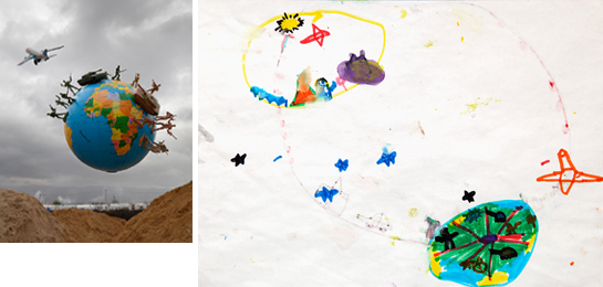 ألعاب الحرب: مشروع تصوير فوتوغرافيّ لمساعدة الأطفال على الشفاء من أثر الصدمات والنزاعات