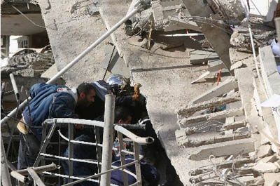  Xinhua AFP هجومان على الجزائر العاصمة في 11 ديسمبر 2007