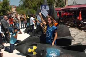 Nato’s nuclear missiles caught on Camera in Istanbul