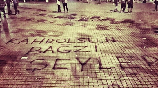 //“Dağmn” some things (permits everyone to protest against what they want. also criticizing the censure in the mainstream media)