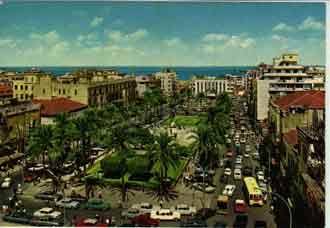 Des milliers de Libanais sur  le lieu du milieu