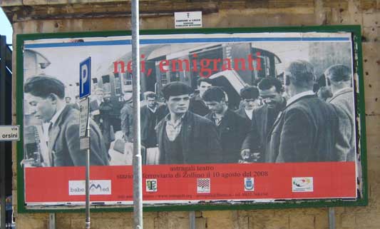 “Noi emigranti”, un spectacle d’Astragali dans le Salento