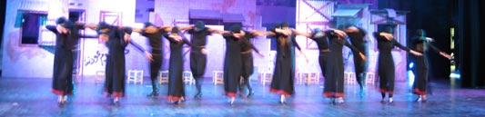 «La lune et le blé», une comédie musicale palestinienne