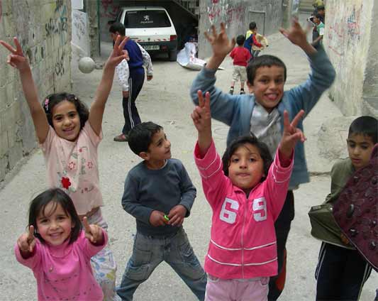 Visite à Bilal au camp de Dheisheh