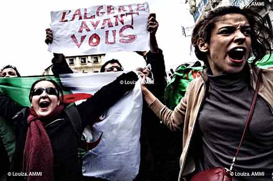 Algériennes: libres le temps d’une fleur