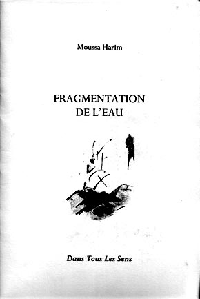 «Fragmentations de l'eau» de Moussa Harim