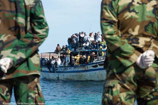 Le retour des bateaux