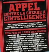 Appel contre la guerre à l'intelligence