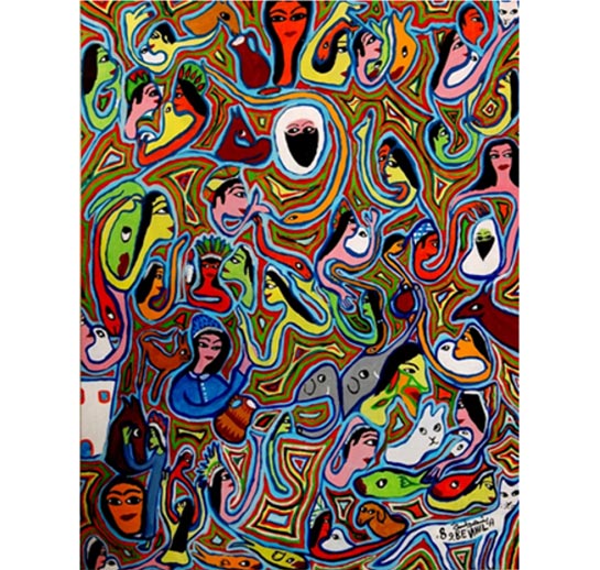 //Les tatouages épiphaniques de Mohamed Zouzaf