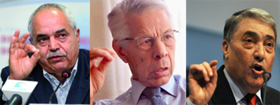 //Ahmed Benbitour - Mouloud Hamrouche - Ali Benflis