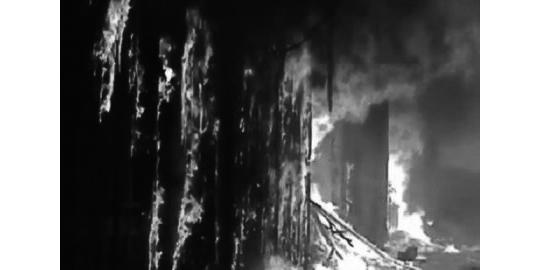 //Le souks d'Alep incendie