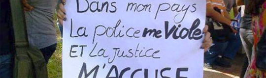 //Rassemblement de protestation à Tunis