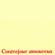 Contrejour amoureux  | babelmed | littérature - poésie - livres - méditerranée