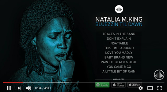 //Album Teaser: BlueZzin T'il Dawn - Natalia M. King | Released 8 April 2016