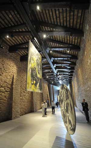 Venezia, le opere di Vedova nel nuovo spazio creato da Piano