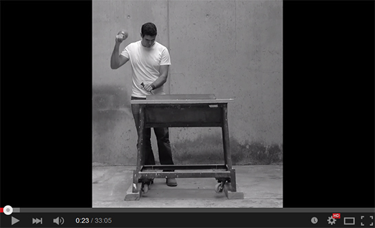 //Athar Jaber - Stone Carving Performance 