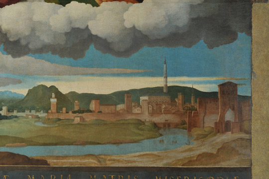 //Marcello Fogolino, Vicenza antecedente alla trasformazione palladiana, primi ‘500. Palazzo Chiericati, Vicenza 