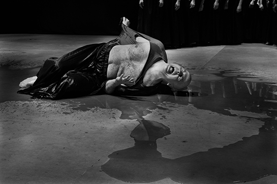 //11) “I cani da tutte le parti attorniano e straziano, affondandogli il muso nelle carni, il padrone dalla falsa figura di cervo. E a quanto si dice, l’ira di Diana che porta la faretra non fu sazia che quando, per le moltissime ferite, gli finì la vita” (Atteone, III, 249-252);