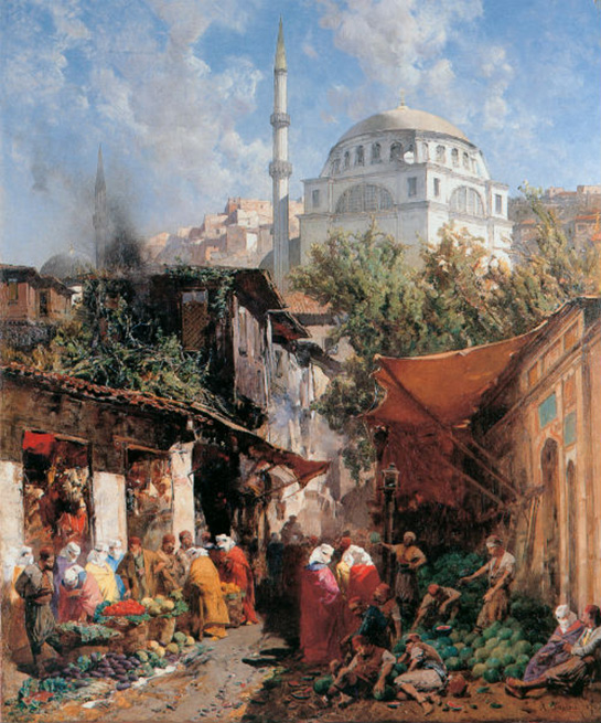 //Mercato orientale (1870)