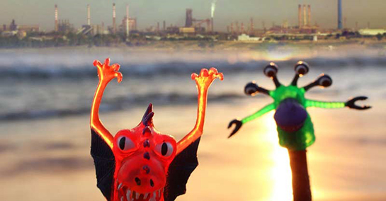 // “L’invasione”. Foto di Paolo Pisanelli