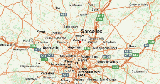 Sarce map 545