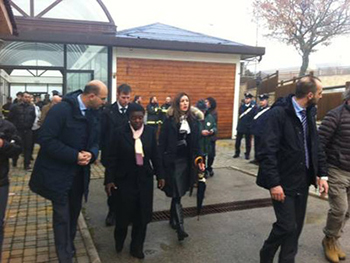 //Cécile Kyenge in visita a San Giuliano