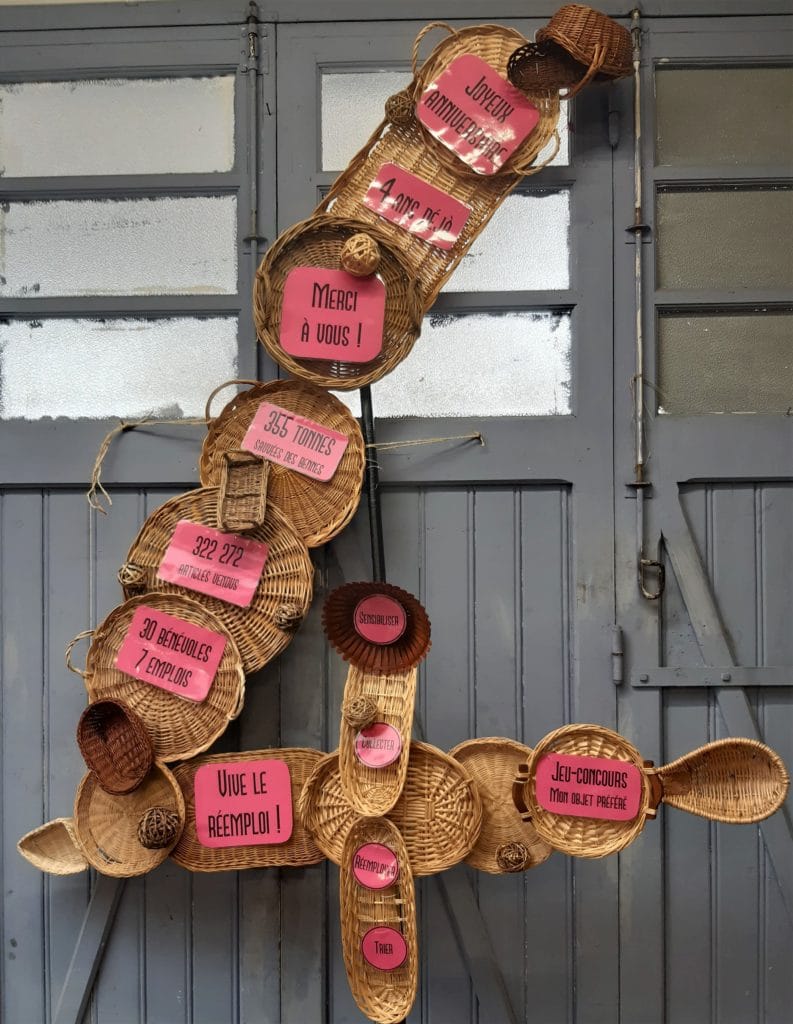 Anniversaire Au bonheur des bennes saint-nazaire recyclerie créative