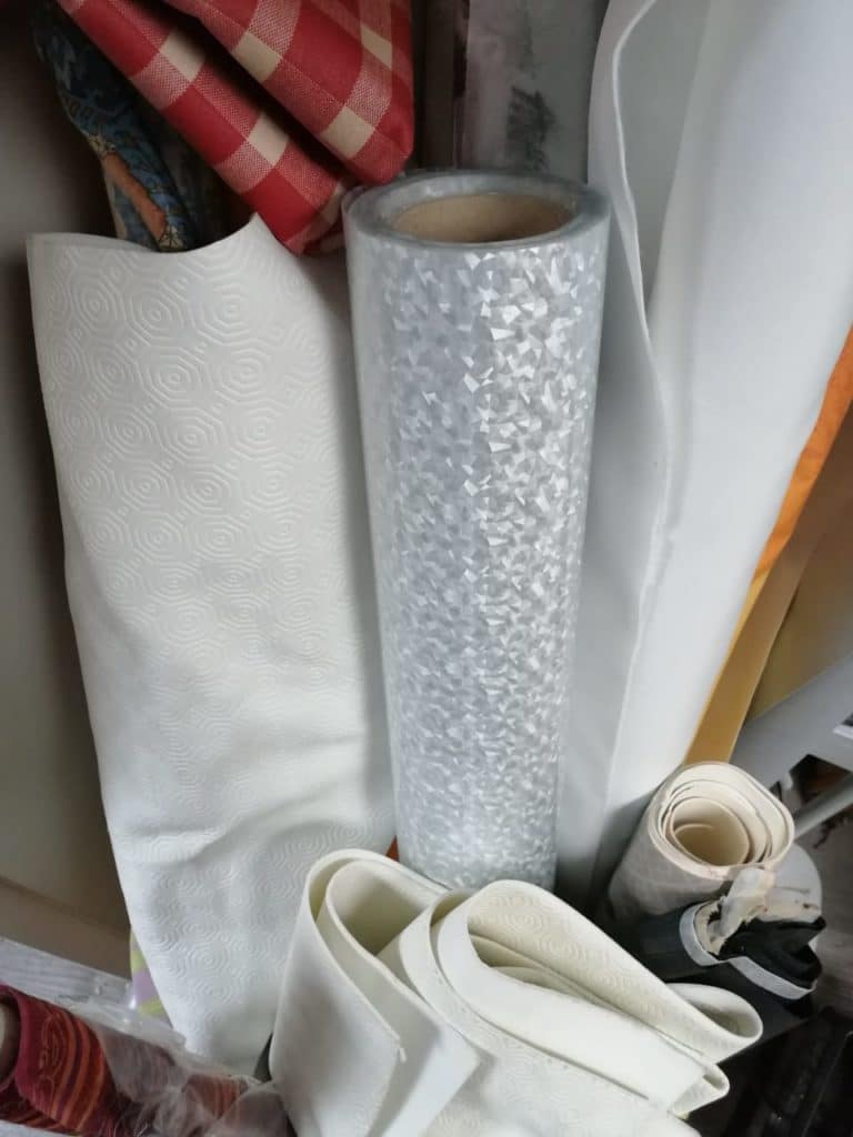 nappe Vente spéciale mercerie réemploi recyclerie au bonheur des bennes saint nazaire 44