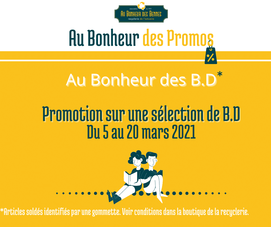 au bonheur des promos bd recyclerie reemploi au bonheur des bennes saint nazaire 44