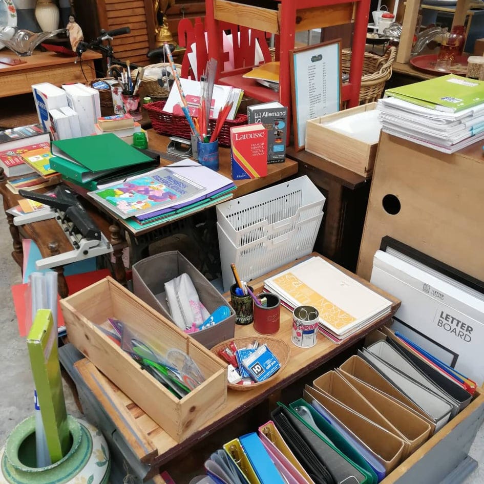Rentrée scolaire seconde main recyclerie au bonheur des bennes saint nazaire 44