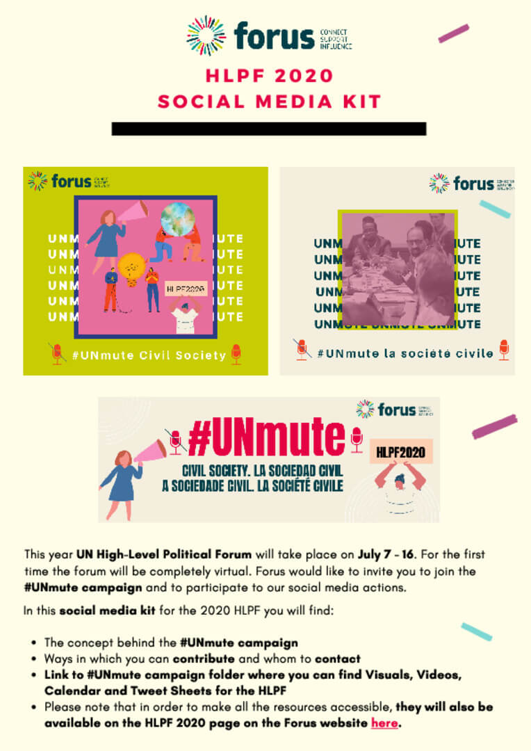 UnMute campaign | Forus