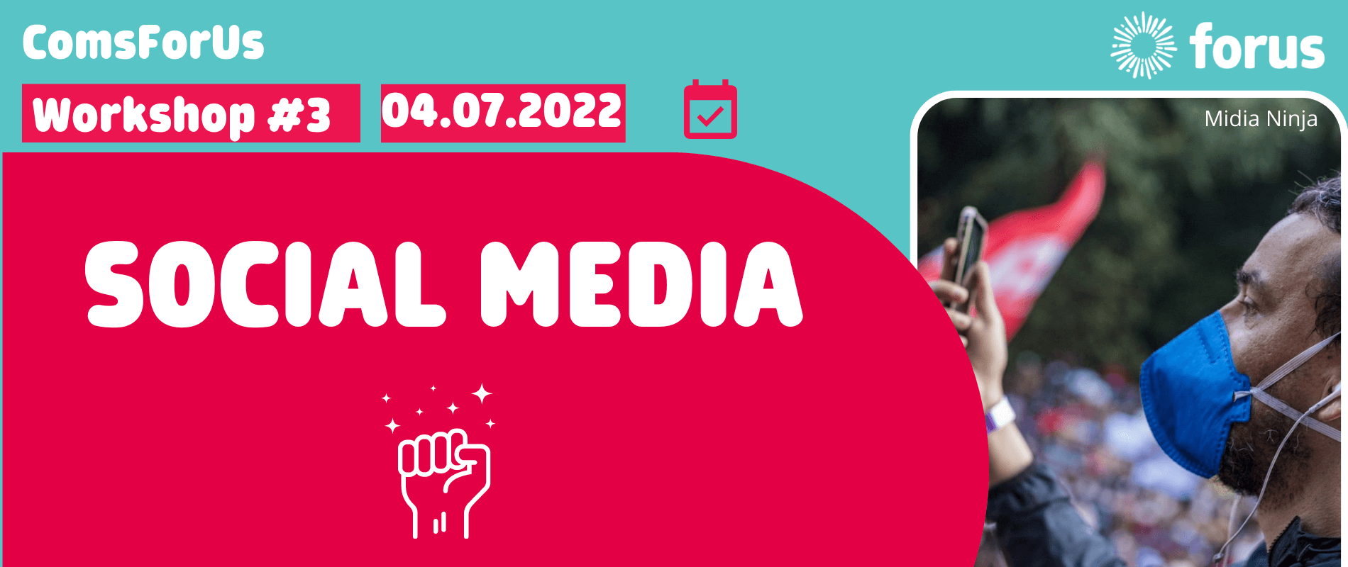 ComsForUs communication workshop : SOCIAL MEDIA | Forus