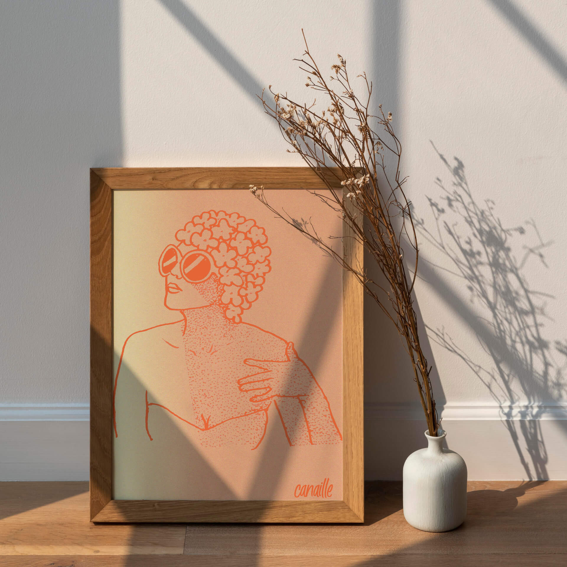Affiche - soleil | Canaille Illustration