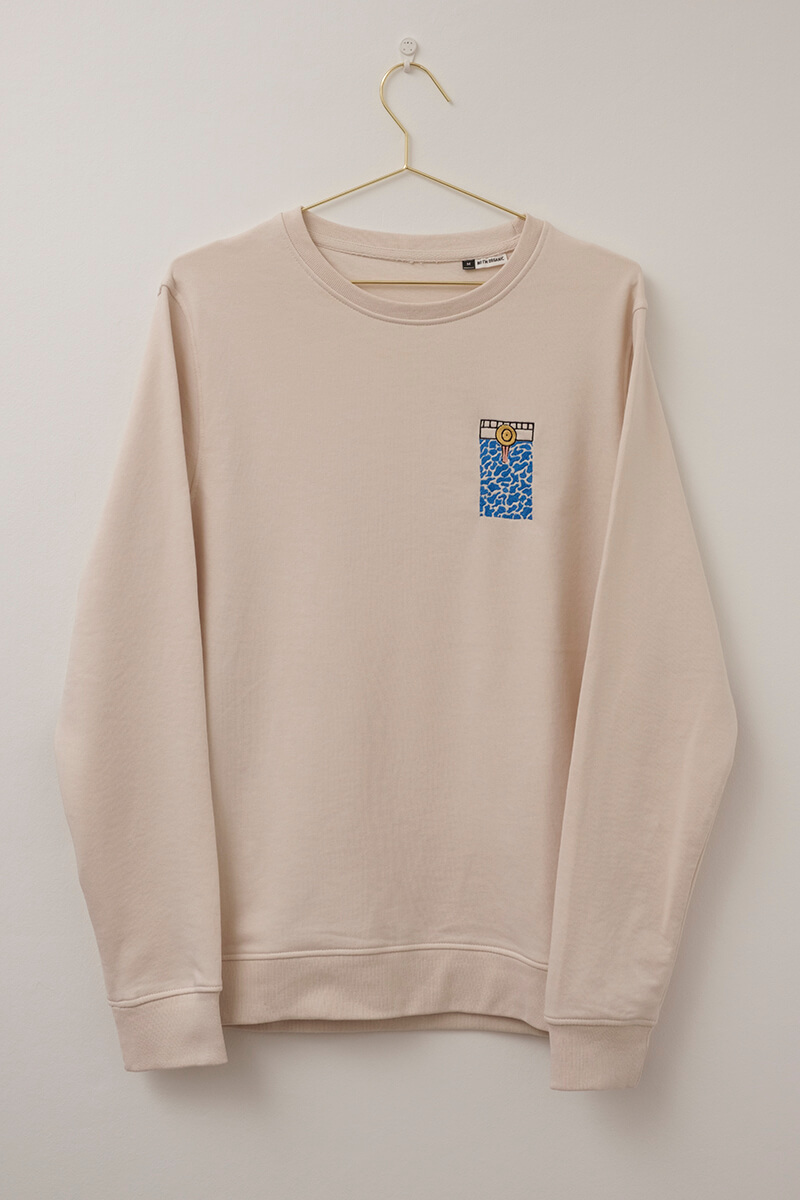 Sweat shirt - Piscine | Canaille Illustration
