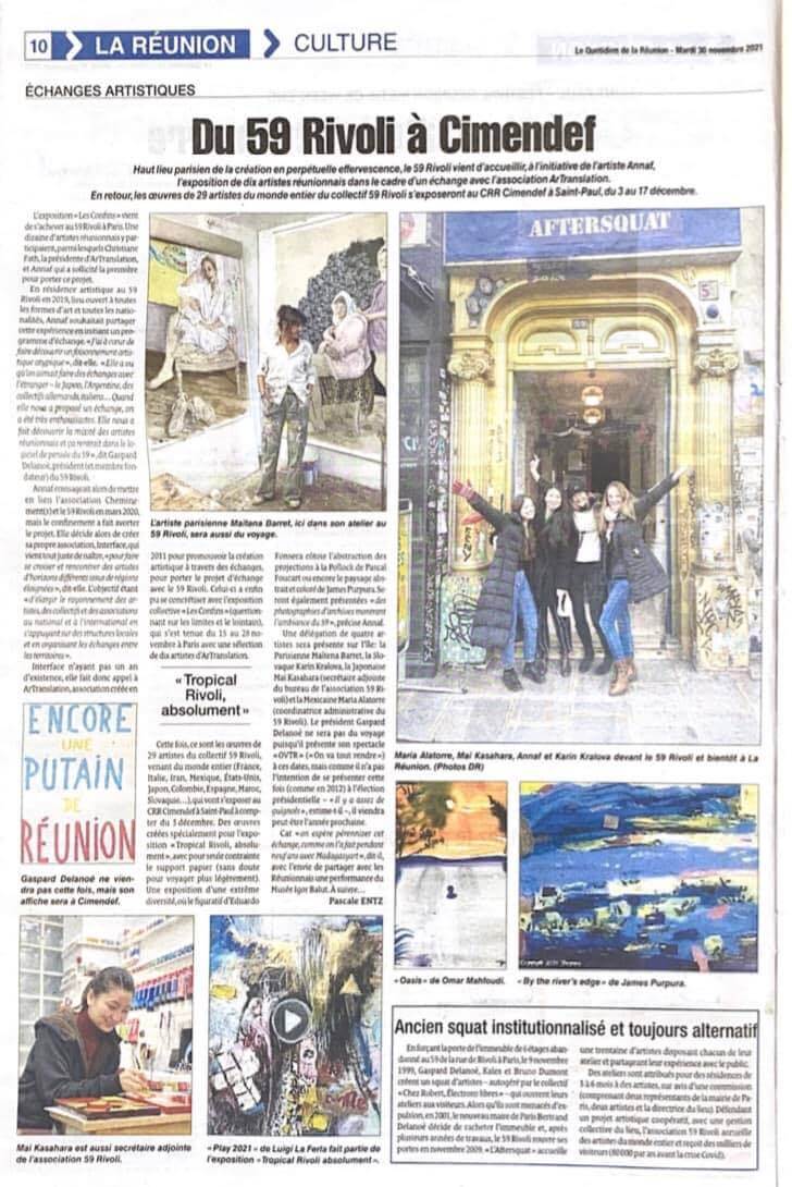 Du 59 Rivoli à Cimendef | liguori charlotte