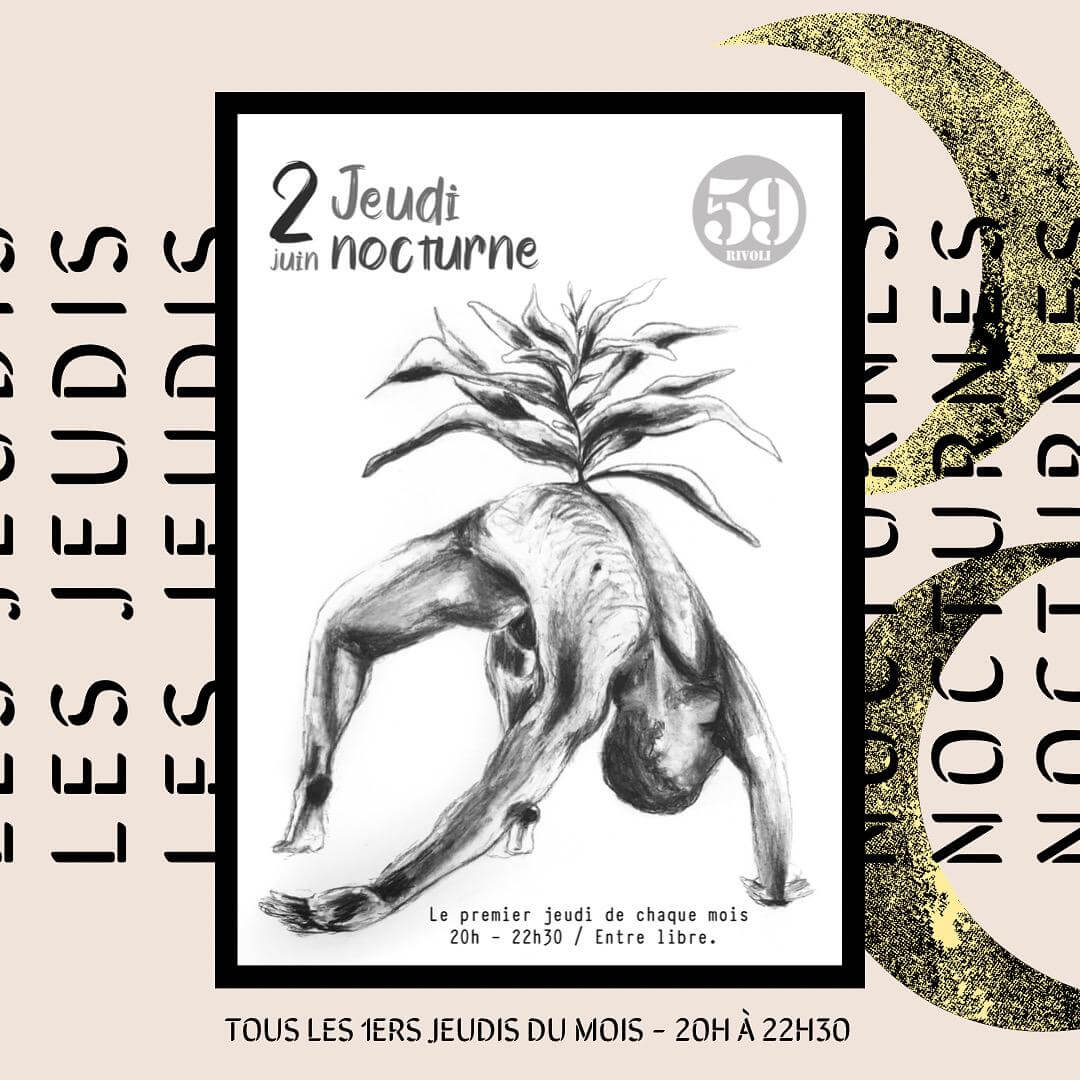 Afiche Jeudi nocture - 59 Rivoli