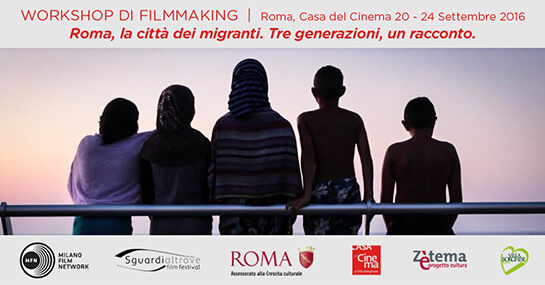 Workshop di filmmaking - “Roma, la città dei migranti. Tre generazioni, un racconto” | Babelmed