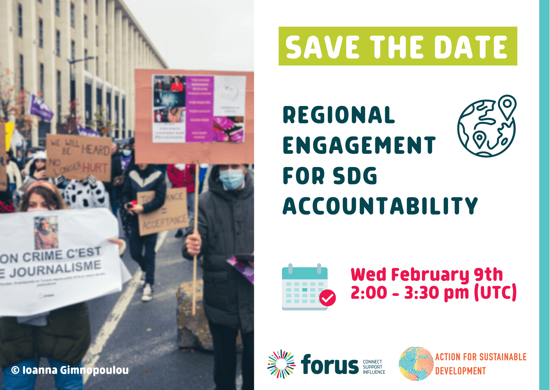 Webinar - Regional Engagement for SDG Accountability | Forus