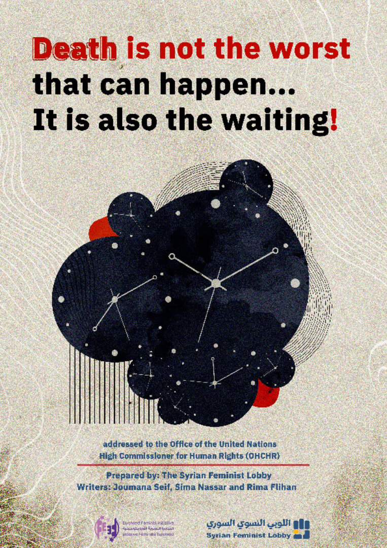 Report: Death is not the worst that can happen... It is also the waiting | EFI - EuroMed Feminist Initiative