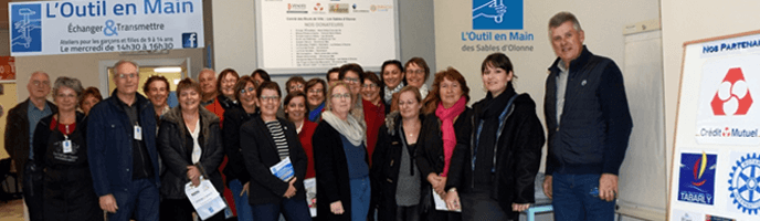 La CAPEB en visite à L'Outil en Main des Sables d'Olonne (85) | L'Outil en Main France