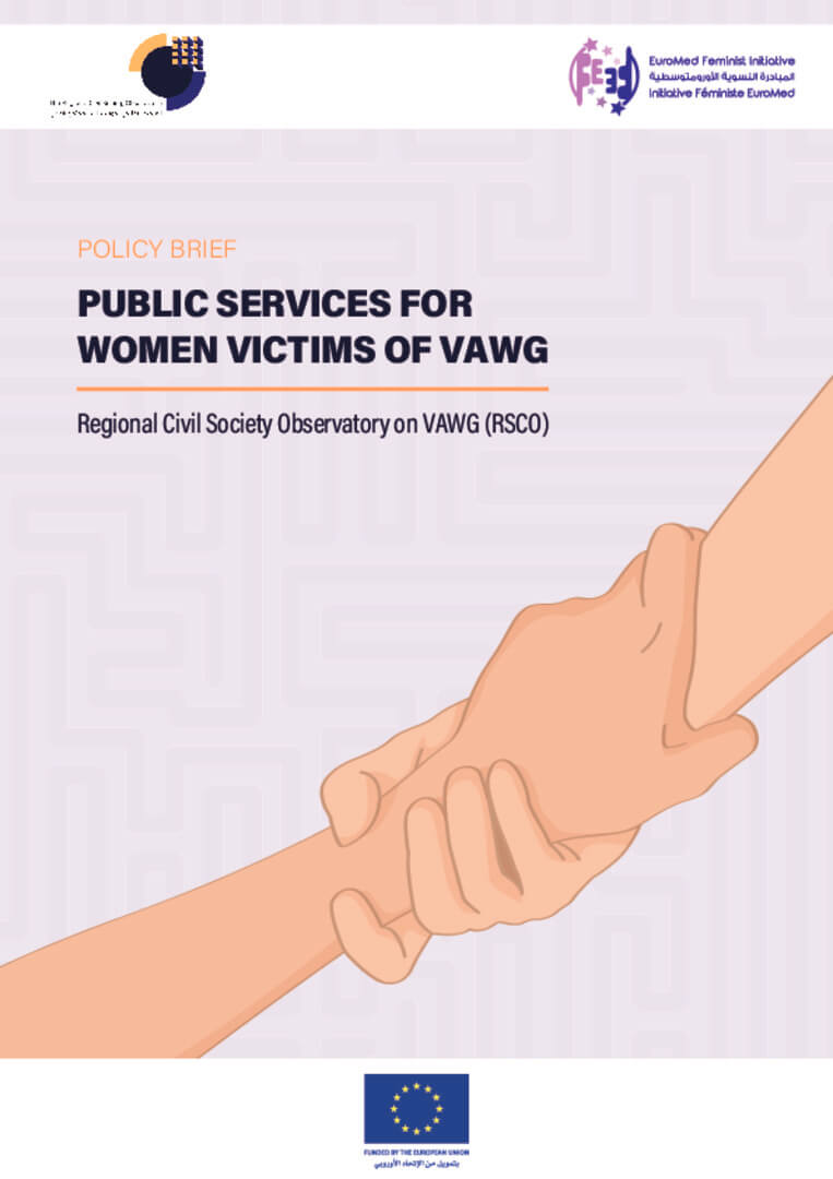 Policy Brief: Public Services for Women Victims of VAWG | EFI - EuroMed Feminist Initiative