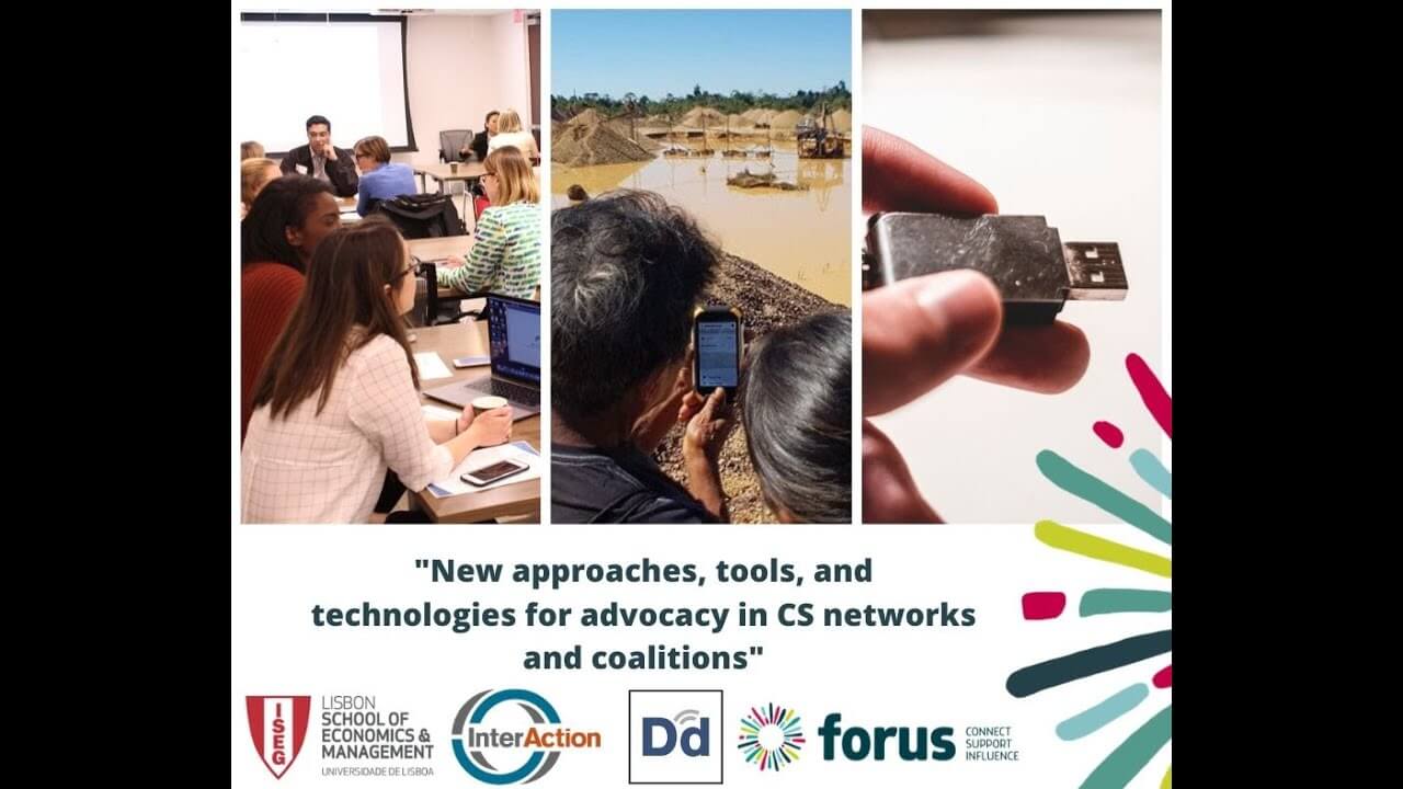 Webinar "New approaches, tools, and technologies for advocacy in civil society networks and coalitions" | Forus