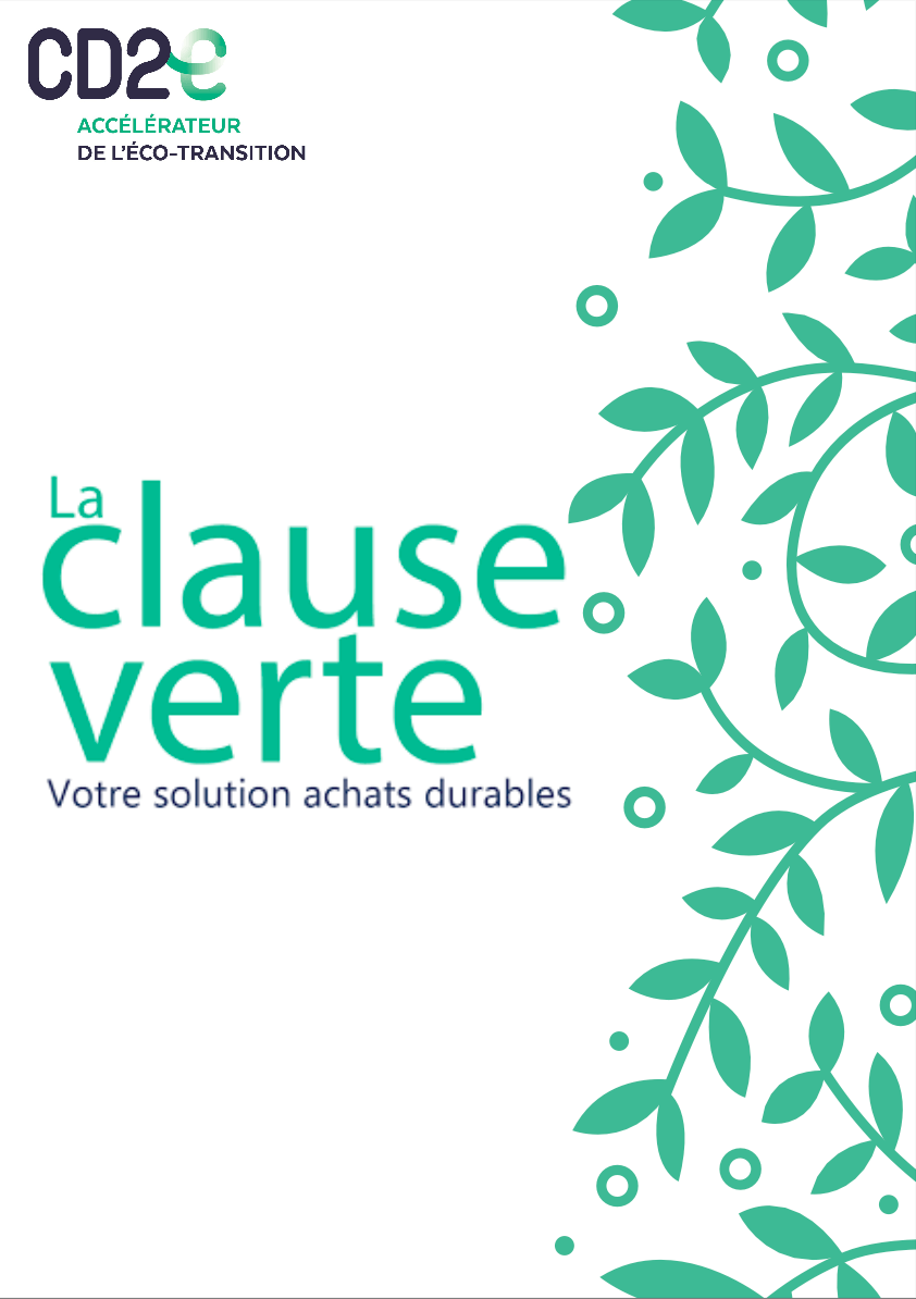 Comment rédiger une clause verte | APASP - Association Pour l'Achat dans les Services Publics