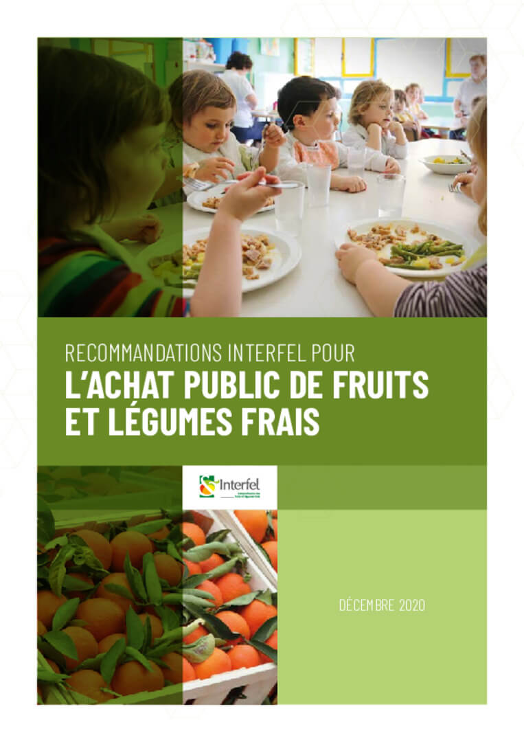RECOMMANDATIONS POUR L'ACHAT DE FRUITS ET LEGUMES | APASP - Association Pour l'Achat dans les Services Publics