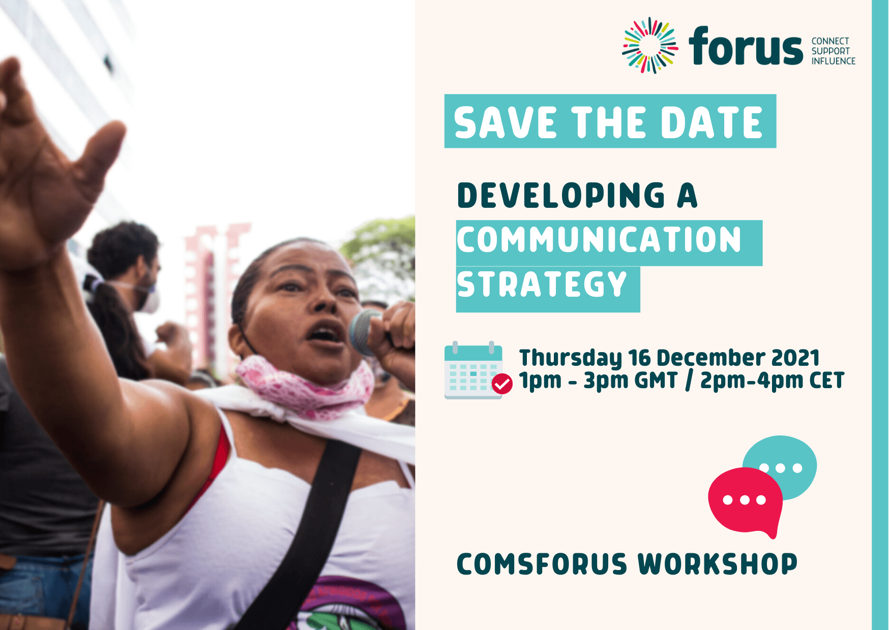 ComsForUs - Developing a Communications Strategy | Forus