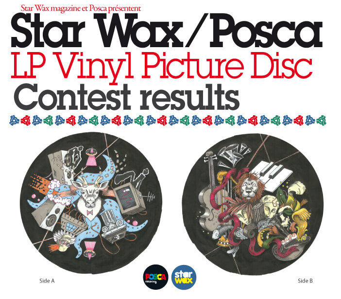 POSCA/ STAR WAX PICTURE DISC CONTEST RESULTATS | Star Wax Magazine