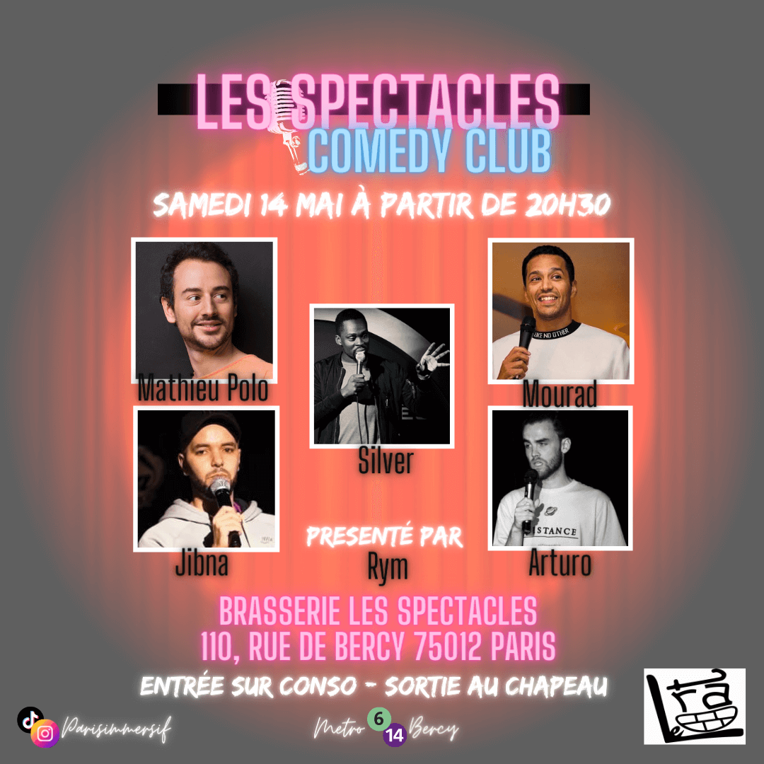 LES SPECTACLES COMEDY CLUB | Le Trac