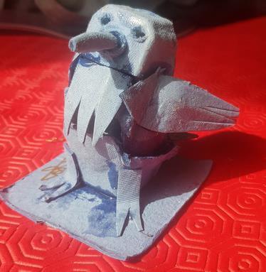 Sculpture animalier en carton  100euros | L’Art sans Gène