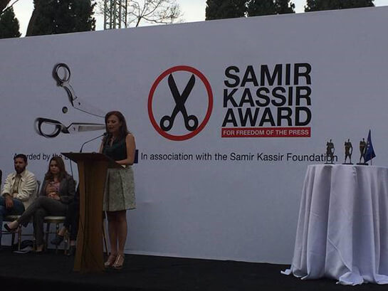 Samir Kassir prize to Egypt, Tunisia, Syria reporters | Babelmed