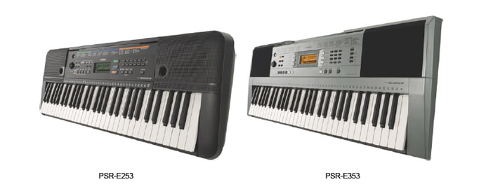NOUVEAUX CLAVIERS NUMERIQUES/ PSR-E252 ET PSR-E353 | Star Wax Magazine